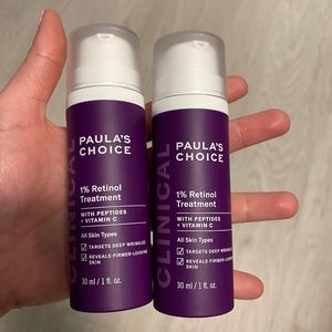 Paula's Choice Clinical 1% Retinol Treatment 30ml/1 fl oz x 2 unopened bottles